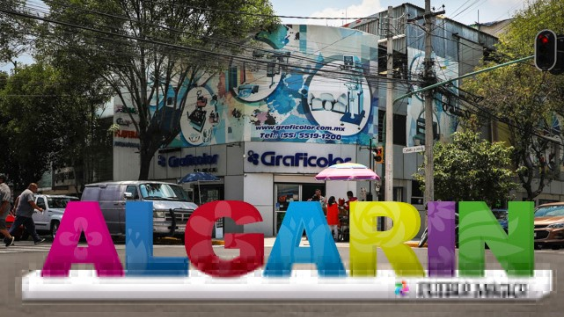 Como surgio Algarin como el punto de negocios de las artes graficas en CDMX