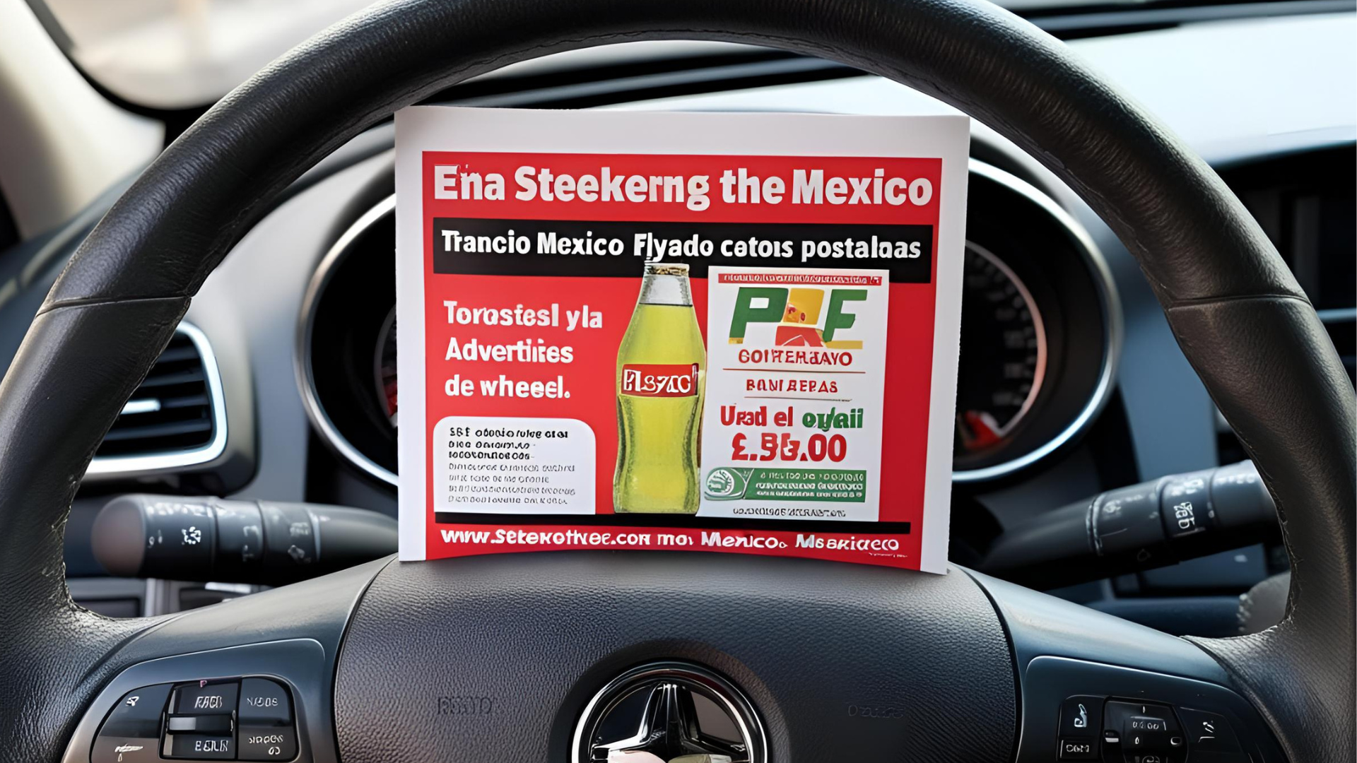 Un flyer Publicitario perfecto, diseño y datos de contacto