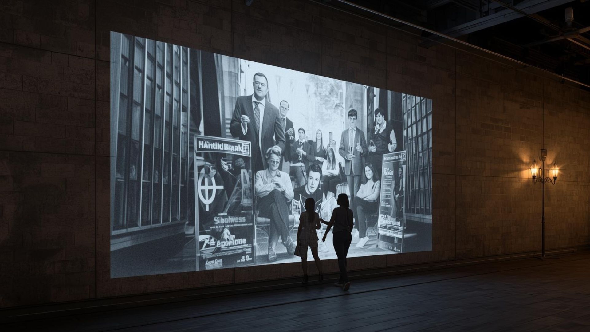 Proyecciones inmersivas que transforman cualquier muro en un anuncio