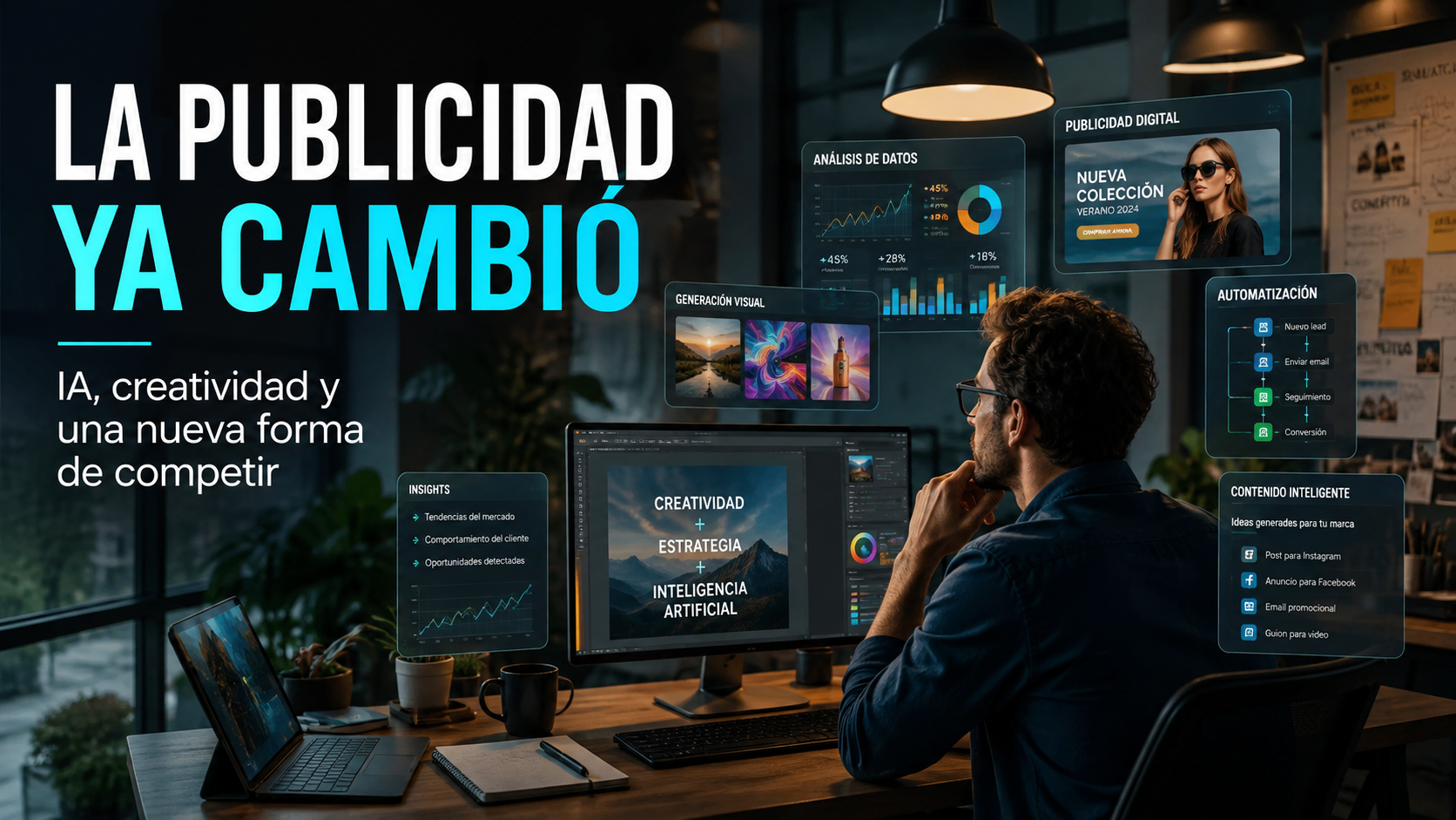 La inteligencia artificial no viene a cambiar la publicidad: ya la cambió