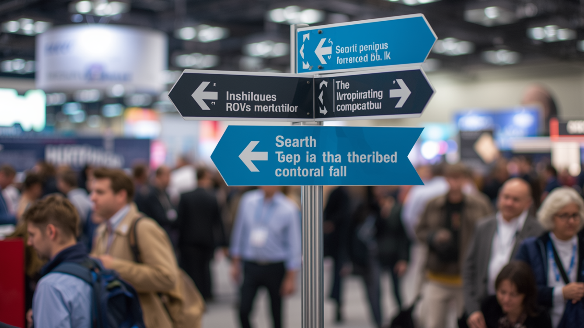 La señalización en Expos y Eventos Clave para que el Visitante no se Pierda