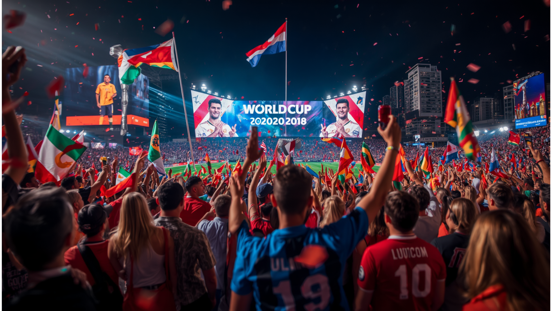 Activaciones Publicitarias al aire libre para el Mundial de Futbol