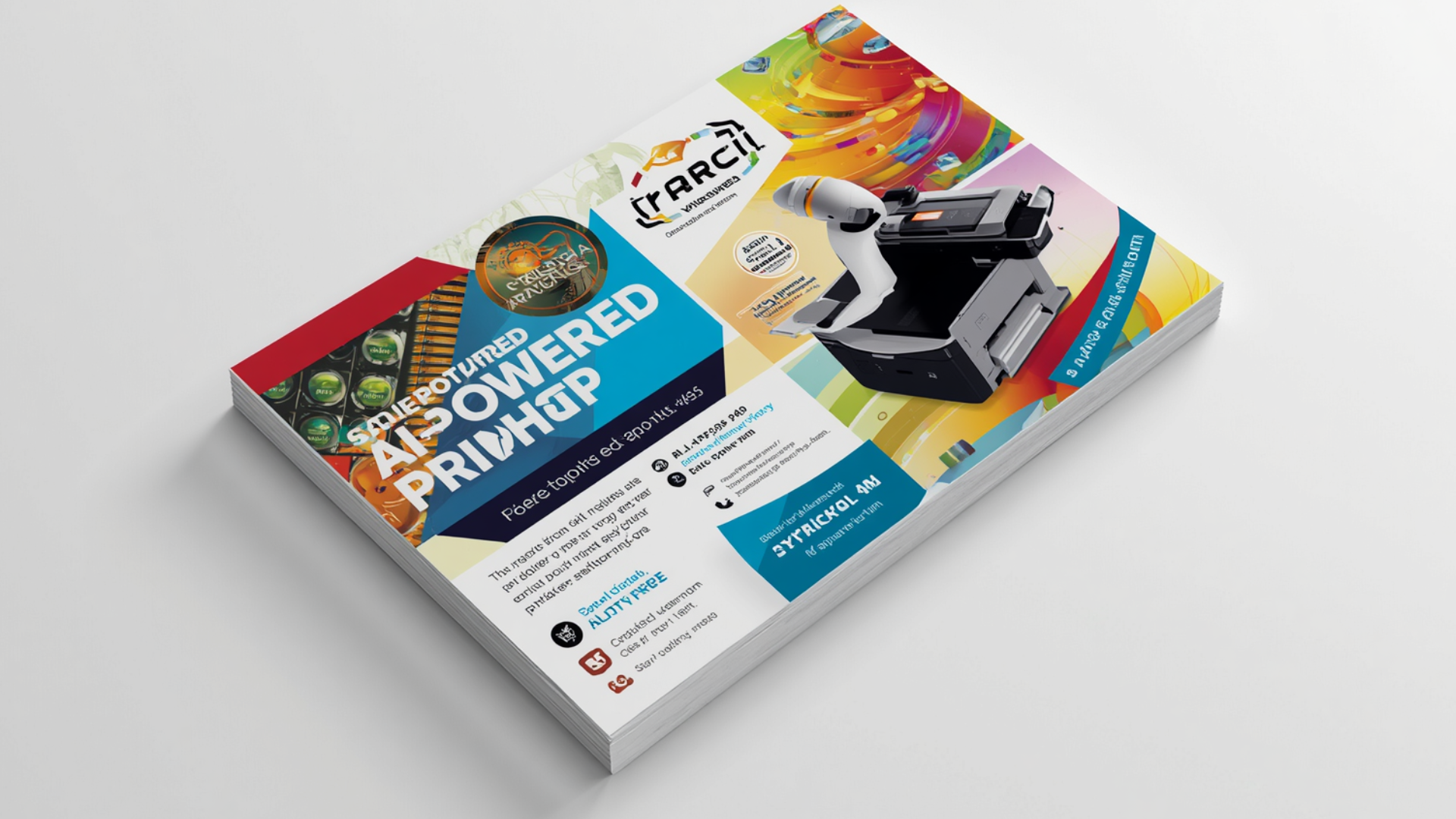 Como crear un Flyer Publicitario para Imprimir en una Imprenta con IA