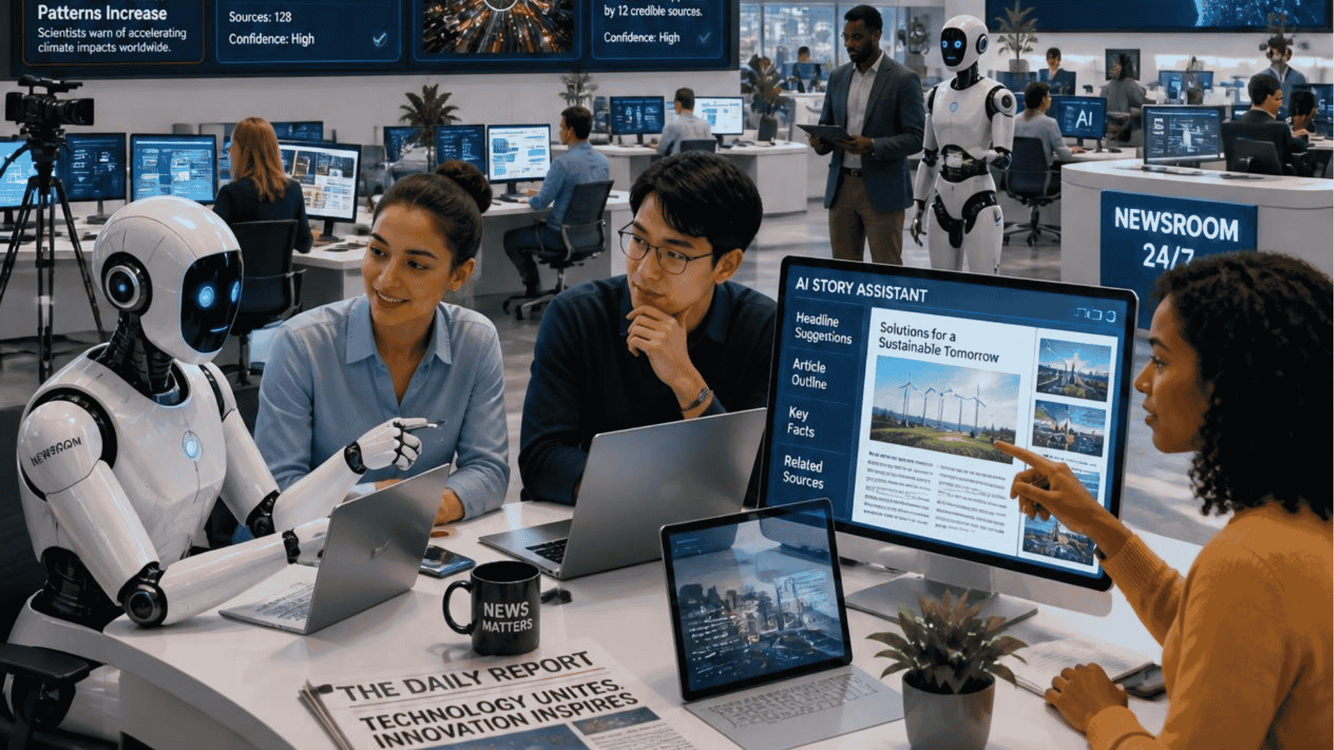 La inteligencia artificial cambia el trabajo periodístico