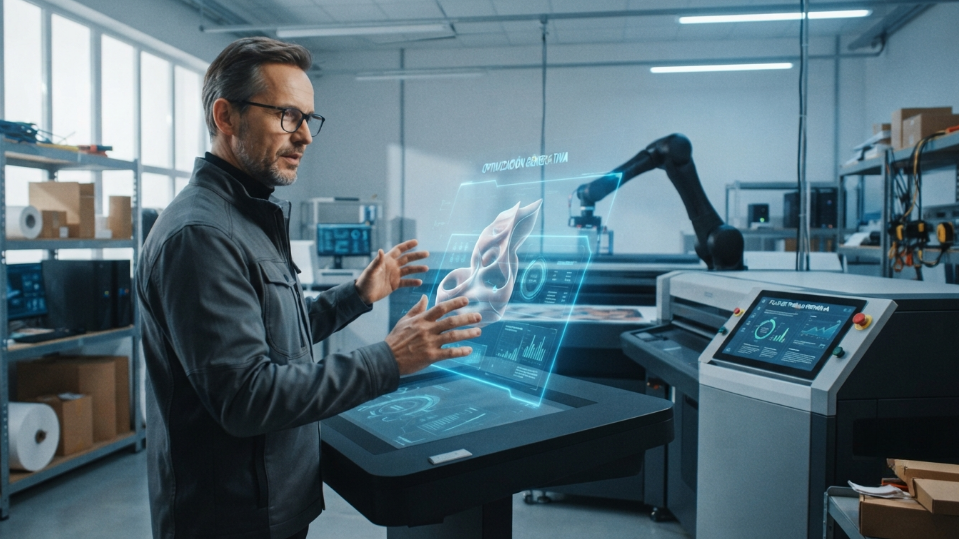 Cómo la Inteligencia Artificial está transformando el diseño y la impresión