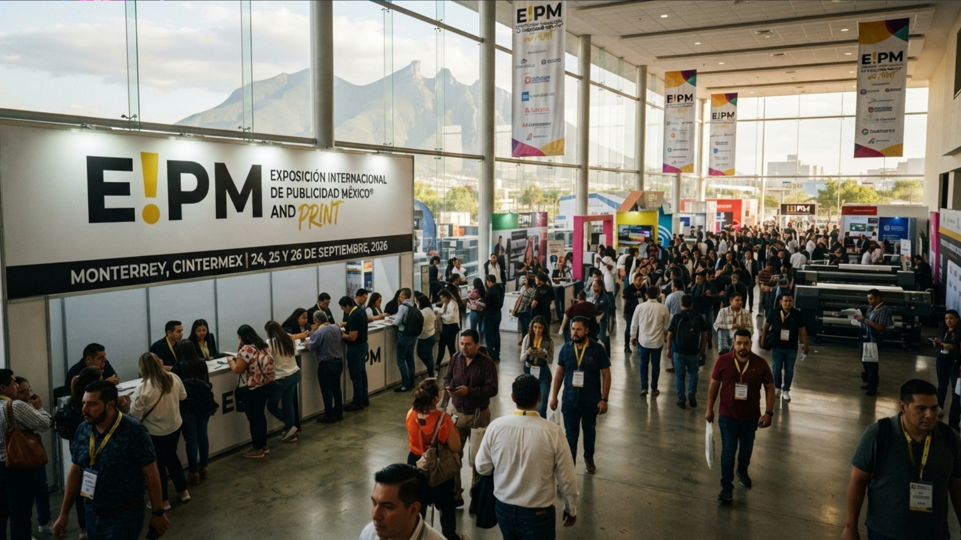 Cuando se celebra en Monterrey la Expo de Publcidad y Artes Graficas EIPM 2026