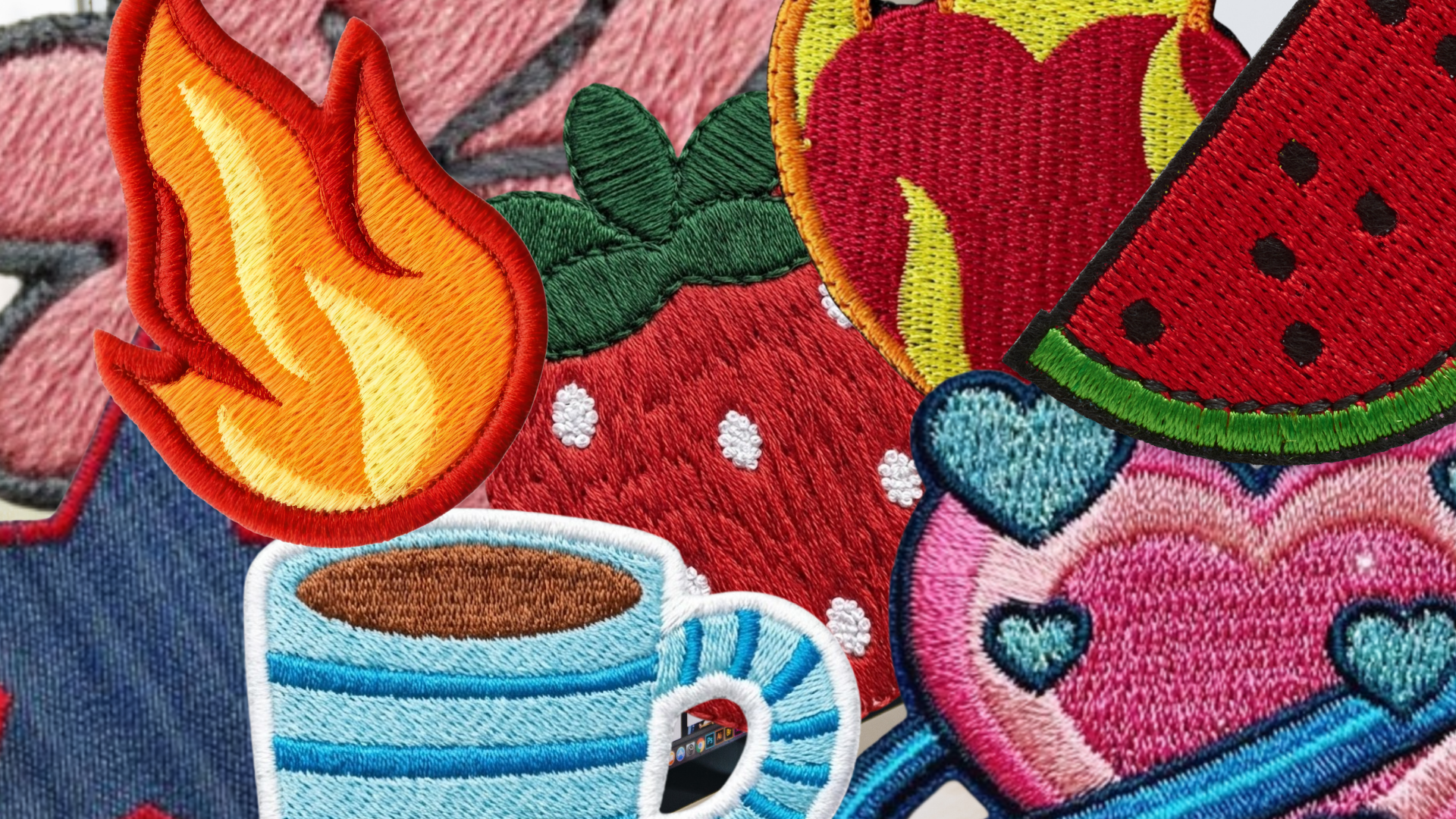 Cómo hacer parches bordados paso a paso para vender