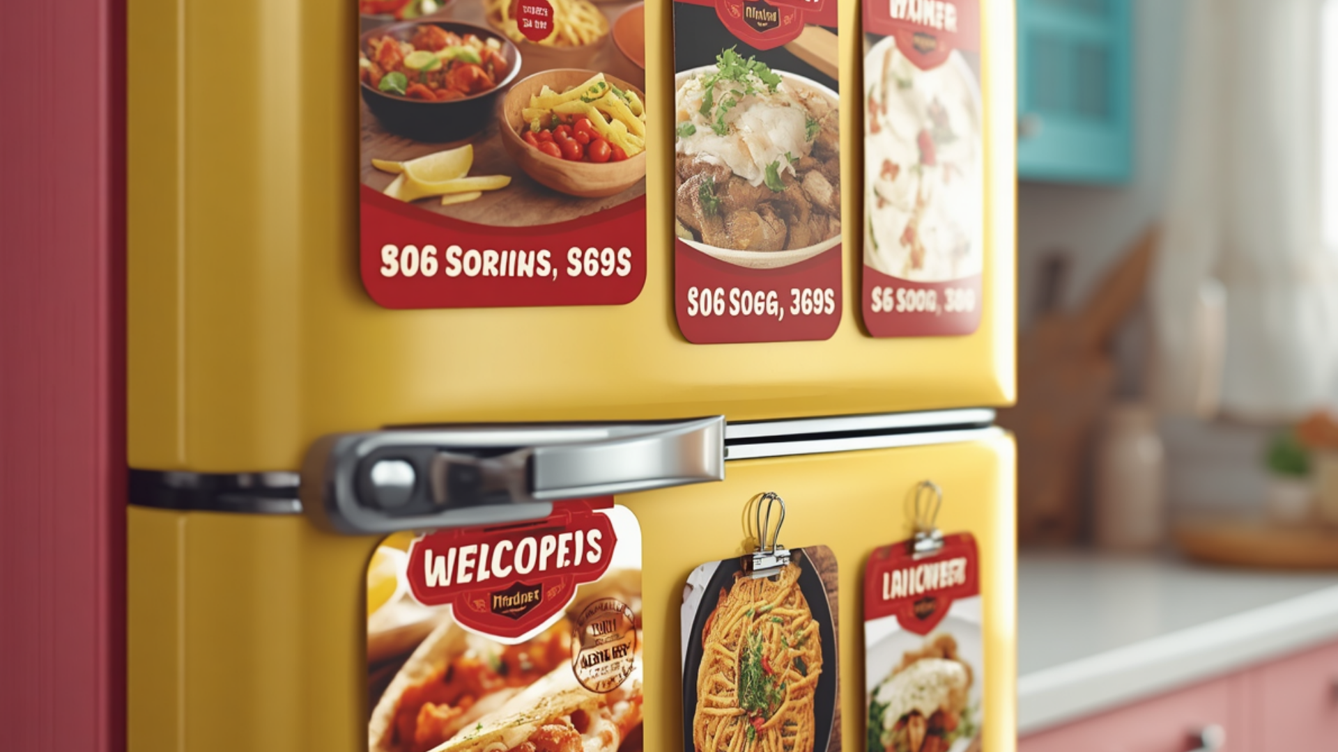 Impresión de imanes publicitarios para Restaurantes